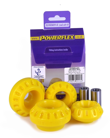 POWERFLEX Stötdämpar-fäste Audi/VW Bak Övre